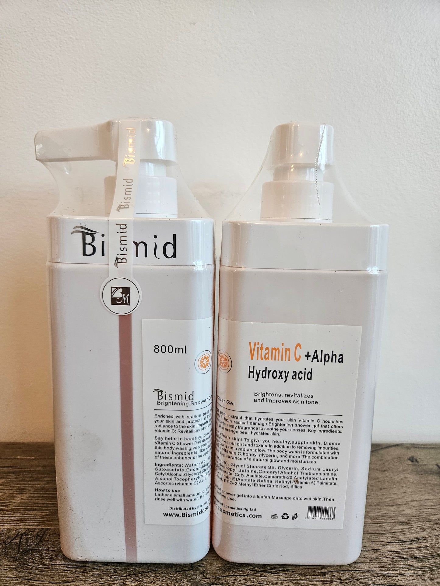 BISMID WHITENING AND AGE DEFYING SHOWER GEL